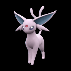 Sprite de Espeon em Pokémon Scarlet e Violet