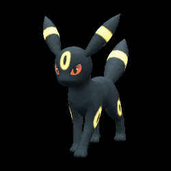 Sprite de Umbreon em Pokémon Scarlet e Violet