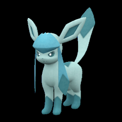 Sprite de Glaceon em Pokémon Scarlet e Violet