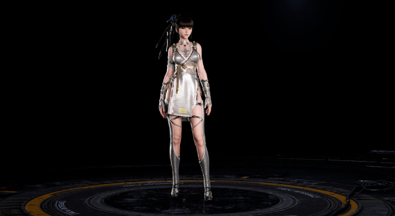 Stellar Blade - Traje Kunoichi Branca