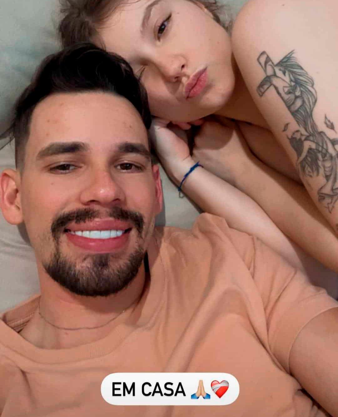 Isabel Veloso e o marido