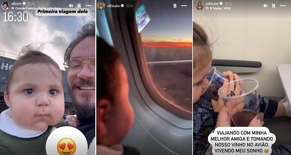 Ravi está viajando pela primeira vez com a família