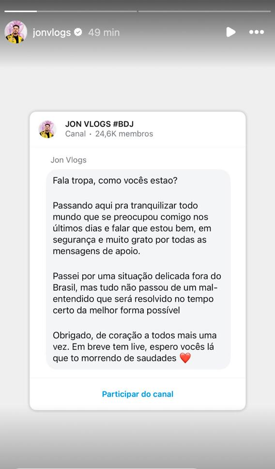 print dos stories de jon vlogs