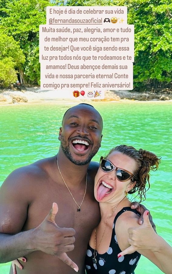 Thiaguinho e Fernanda Souza