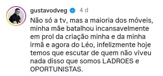 João Gustavo desabafa em meio a polêmica de guarda do sobrinho dele, Leo