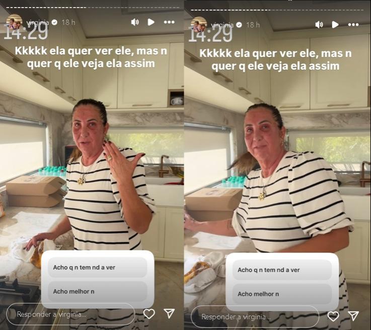 Virginia Fonseca compartilha dilema da mãe, Margareth