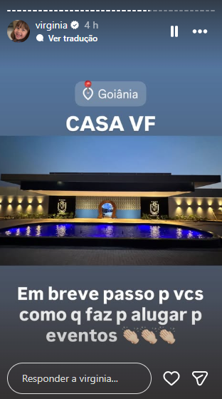 Stories de Virginia Fonseca.