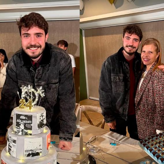 joão augusto liberato completou 24 anos de vida