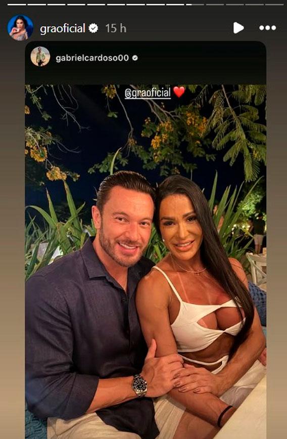 gracyanne barbosa ao lado do empresário gabriel cardoso