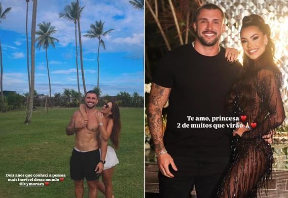 Arthur Picoli se declara para a namorada, Ivy Moraes