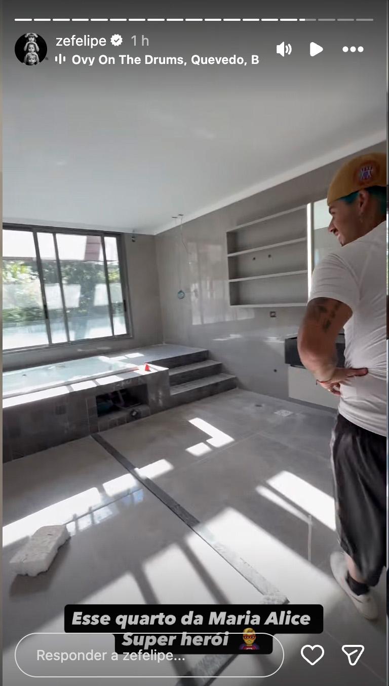 Stories de Zé Felipe.