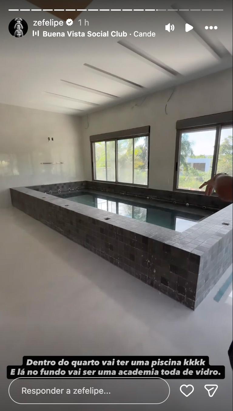 Stories de Zé Felipe.