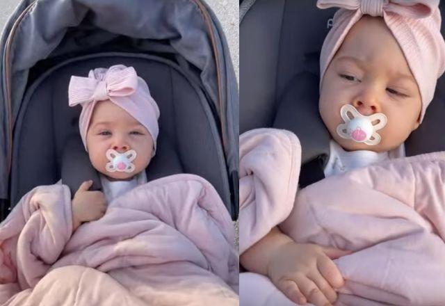  Thiago Nigro encanta ao mostrar rosto da filha com Maíra Cardi