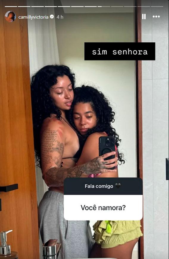 print dos stories de camilly assumindo amber